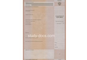 Академическая справка в Новом Уренгое