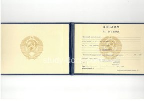 Диплом техникума ссср старого образца в Новом Уренгое